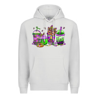 Dove Grey mardi gras coffee Premium Hoodie - Jasminsmagicworld