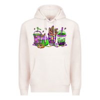 Pale Pink mardi gras coffee Premium Hoodie - Jasminsmagicworld