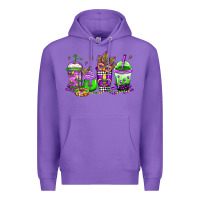 Purple mardi gras coffee Premium Hoodie - Jasminsmagicworld