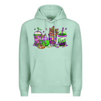 Seafoam mardi gras coffee Premium Hoodie - Jasminsmagicworld