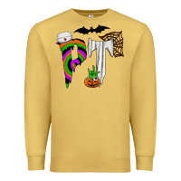 Antique Gold pt Premium Sweatshirt - CowhideDigitalArt