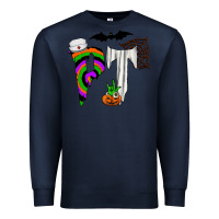 Navy pt Premium Sweatshirt - CowhideDigitalArt