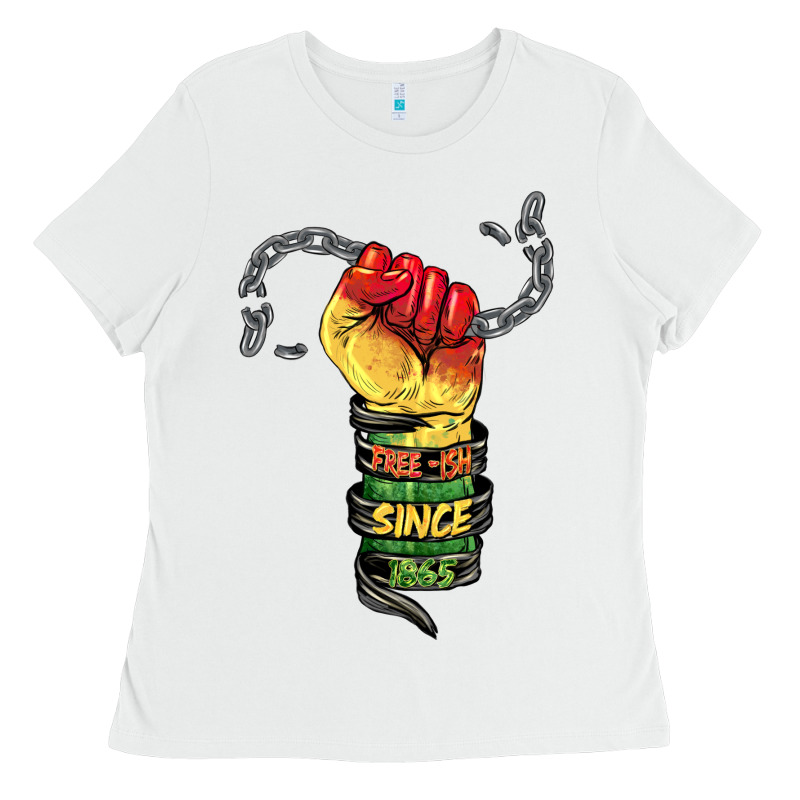 Free Ish Since 1865 Ladies Tee by BarkalooDesign | Teevron
