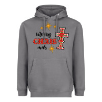 Storm merry christmas cross Heavyweight Hoodie - RanaPortraitStore