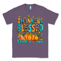 Lavender Thankful blessed and kind of a mess Classic Tee - RanaPortraitStore