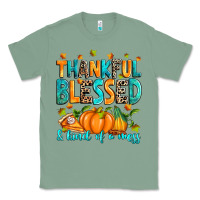 Sage Thankful blessed and kind of a mess Classic Tee - RanaPortraitStore