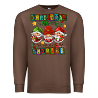 Chestnut christmas with my gnomies Premium Sweatshirt - FaDigitalArtStudio