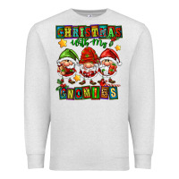 Christmas With My Gnomies Premium Sweatshirt | Teevron