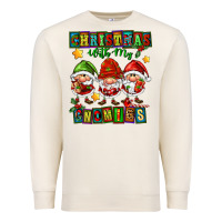Sandshell christmas with my gnomies Premium Sweatshirt - FaDigitalArtStudio