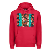 Cardinal ladybug brushstrokes  2 Premium Hoodie - BarkalooDesign