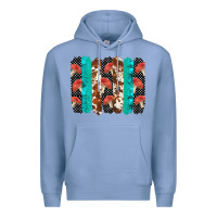 Colony Blue ladybug brushstrokes  2 Premium Hoodie - BarkalooDesign