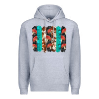 Heather Grey ladybug brushstrokes  2 Premium Hoodie - BarkalooDesign