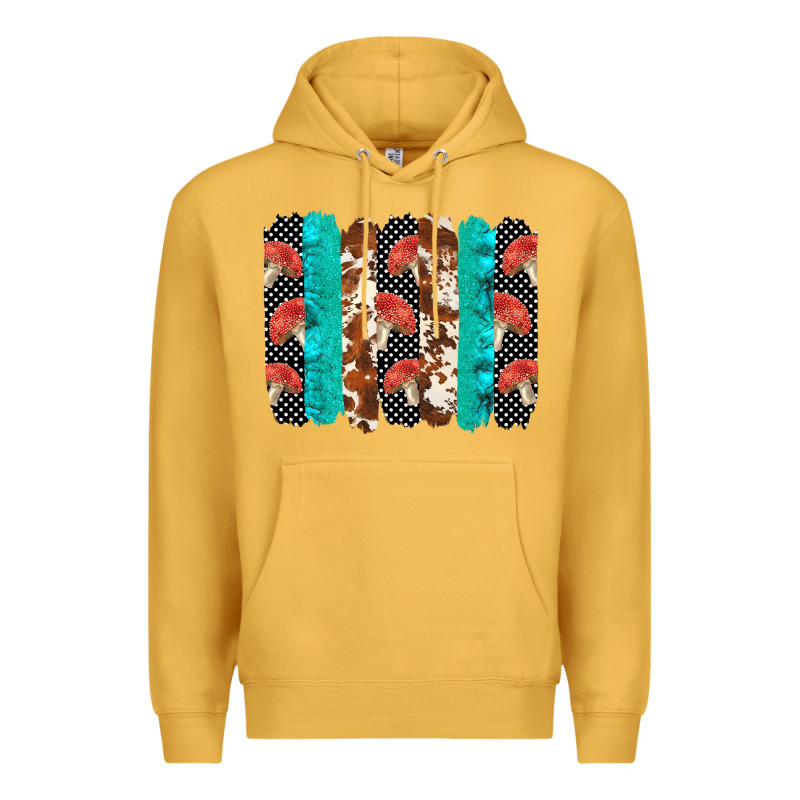 Ladybug Brushstrokes  2 Premium Hoodie by BarkalooDesign | Teevron