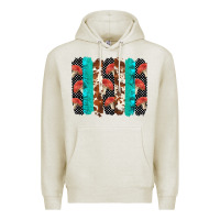 Oatmeal Heather ladybug brushstrokes  2 Premium Hoodie - BarkalooDesign