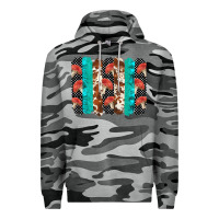 Slate Camo ladybug brushstrokes  2 Premium Hoodie - BarkalooDesign