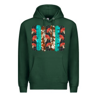 Sports Green ladybug brushstrokes  2 Premium Hoodie - BarkalooDesign