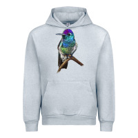 Heather Grey Rivoli`s Hummingbird Urban Hoodie - LillyAllenDesigns