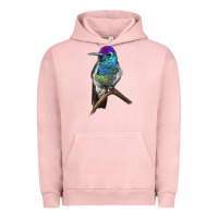 Pigment Salmon Rivoli`s Hummingbird Urban Hoodie - LillyAllenDesigns