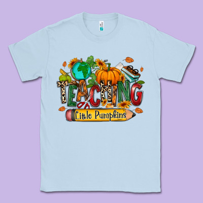 Teaching Little Pumpkins Classic Tee Designed By Ranaportraitstore