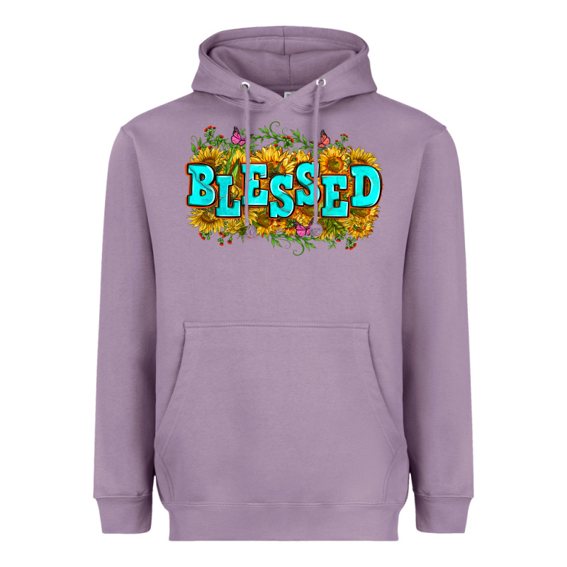 Western Blessed Heavyweight Hoodie by Zillion Design Studio | Teevron
