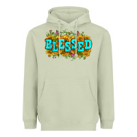 Matcha western blessed Heavyweight Hoodie - Zillion Design Studio
