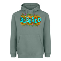 Sage western blessed Heavyweight Hoodie - Zillion Design Studio