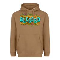 Toasted Coconut western blessed Heavyweight Hoodie - Zillion Design Studio