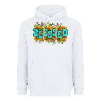 White western blessed Heavyweight Hoodie - Zillion Design Studio