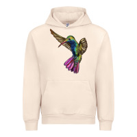 Sandshell Broad Billed Hummingbird Urban Hoodie - LillyAllenDesigns