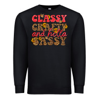 Black classy crafty and hella sassy Premium Sweatshirt - HRA Design Shop