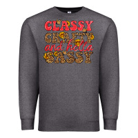 Charcoal Heather classy crafty and hella sassy Premium Sweatshirt - HRA Design Shop
