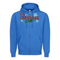 True Royal It's Christmas Y'all Season Winter Zipper Hoodie - RanaPortraitStore