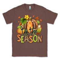 Chestnut Tis' the season Fall American Football Classic Tee - RanaPortraitStore