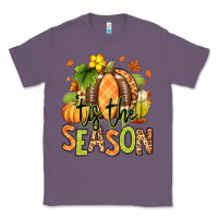 Lavender Tis' the season Fall American Football Classic Tee - RanaPortraitStore