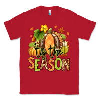 Red Tis' the season Fall American Football Classic Tee - RanaPortraitStore