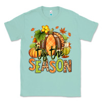 Seafoam Tis' the season Fall American Football Classic Tee - RanaPortraitStore