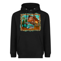 Black rustic country barn Heavyweight Hoodie - Zillion Design Studio