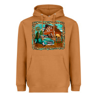 Meerkat rustic country barn Heavyweight Hoodie - Zillion Design Studio