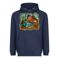 Rustic Country Barn Heavyweight Hoodie | Teevron