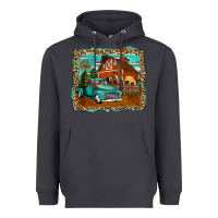 Smoke rustic country barn Heavyweight Hoodie - Zillion Design Studio
