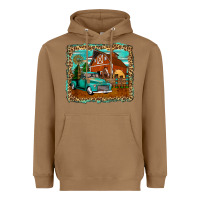 Toasted Coconut rustic country barn Heavyweight Hoodie - Zillion Design Studio