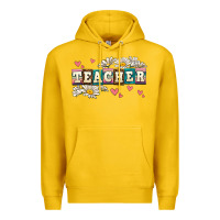 Lemon daisy teacher Premium Hoodie - AdoDesignShop