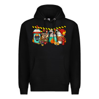 Black firefighter coffee Premium Hoodie - Jasminsmagicworld