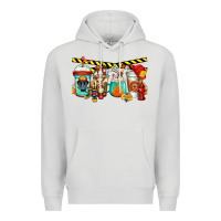 Dove Grey firefighter coffee Premium Hoodie - Jasminsmagicworld