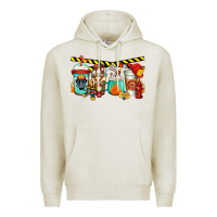 Oatmeal Heather firefighter coffee Premium Hoodie - Jasminsmagicworld