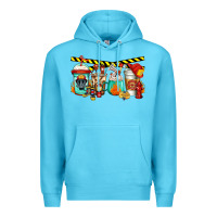 Ocean Blue firefighter coffee Premium Hoodie - Jasminsmagicworld