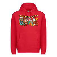 Red firefighter coffee Premium Hoodie - Jasminsmagicworld