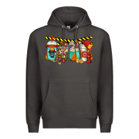 Smoke firefighter coffee Premium Hoodie - Jasminsmagicworld