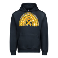 Navy childhood cancer awareness rainbow (1) Urban Hoodie - Jasminsmagicworld