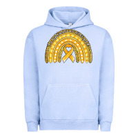 Pigment Grape Ice childhood cancer awareness rainbow (1) Urban Hoodie - Jasminsmagicworld